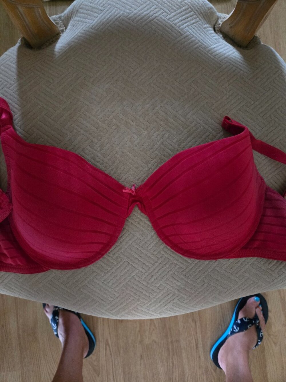 NWOT red bra